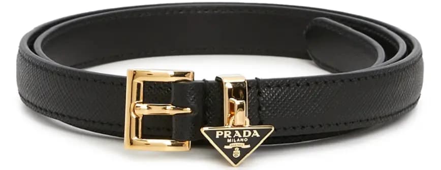 Thắt Lưng Prada Saffiano 'Black' 1CC499-053-F0002 Thắt Lưng Prada Saffiano 'Black' 1CC499-053-F0002