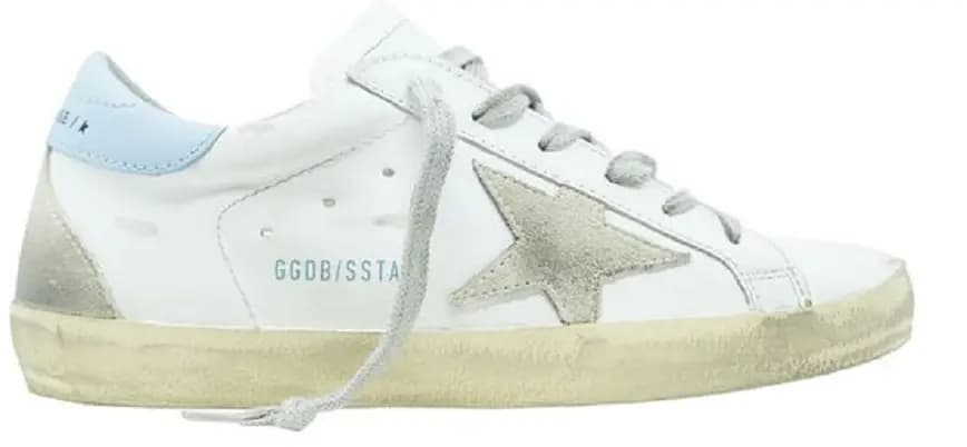 Giày Golden Goose Supper Star 'White Blue' GWF00102 F002569 10588 Giày Golden Goose Supper Star 'White Blue' GWF00102 F002569 10588