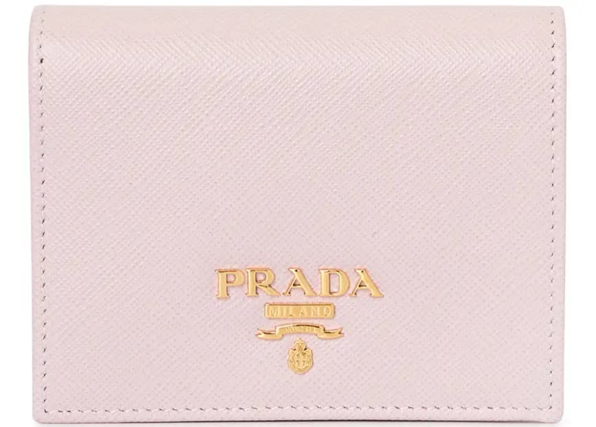 Ví Prada Saffiano Metal 'Pink' 1MV204-QWA-F0E18 Ví Prada Saffiano Metal 'Pink' 1MV204-QWA-F0E18