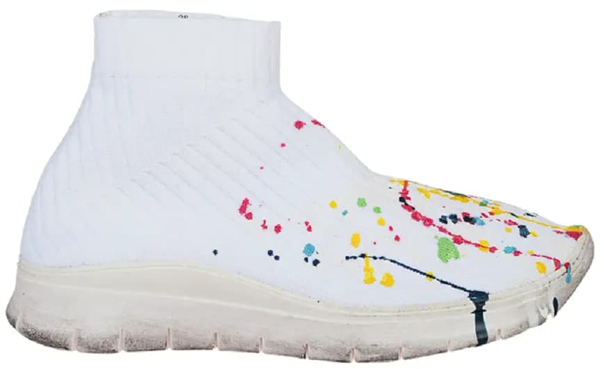 Giày Maison Margiela Painted Splatter Sock 'White' S58WS0102P1884H4239 Giày Maison Margiela Painted Splatter Sock 'White' S58WS0102P1884H4239