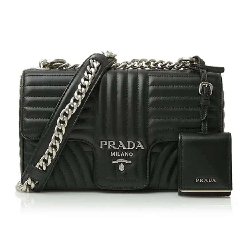 Túi Prada Diagram Leather Shoulder Bag 1BD108-2D91-F0633-COX Túi Prada Diagram Leather Shoulder Bag 1BD108-2D91-F0633-COX