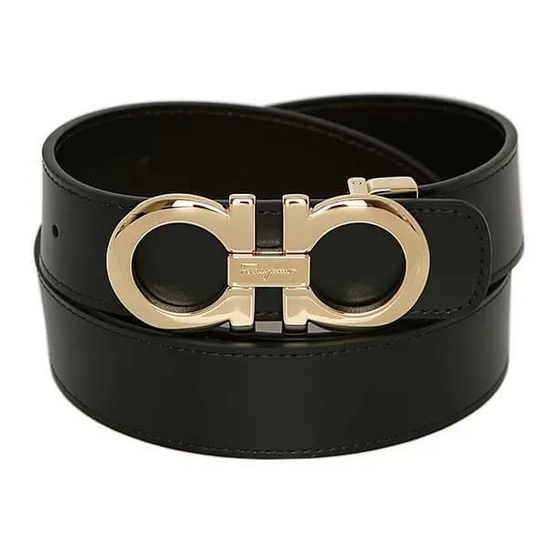 Thắt Lưng Salvatore Ferragamo Men's Belt CINTURE 0586940NERHI BLACK 40 Thắt Lưng Salvatore Ferragamo Men's Belt CINTURE 0586940NERHI BLACK 40