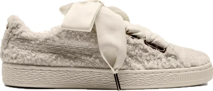 Giày Puma Basket Heart Teddy 'Whisper White' 367030-01 — kich-thuoc: 38 Giày Puma Basket Heart Teddy 'Whisper White' 367030-01 — kich-thuoc: 38