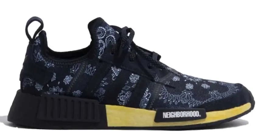 Giày adidas NMD R1 'Neighborhood Paisley Navy' GY4158 Giày adidas NMD R1 'Neighborhood Paisley Navy' GY4158