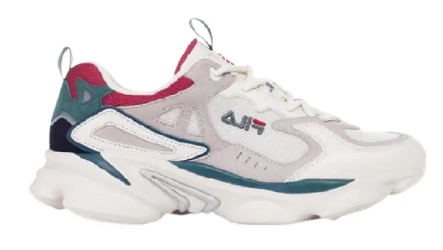 Giày Fila Skipper Red Brown Green 1RM01154940 Giày Fila Skipper Red Brown Green 1RM01154940