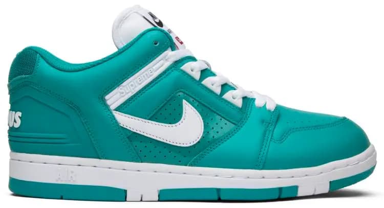 Giày Nike Supreme x Air Force 2 Low 'Teal' AA0871-313 Giày Nike Supreme x Air Force 2 Low 'Teal' AA0871-313
