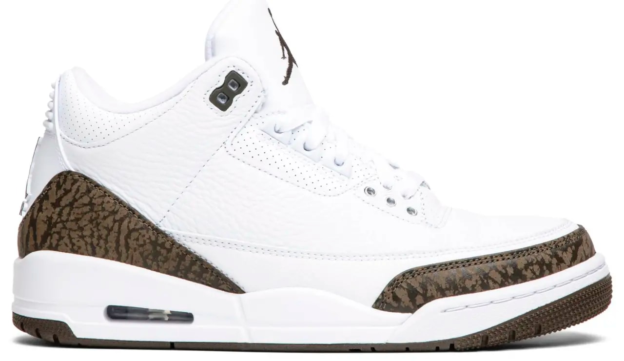 Giày Nike Air Jordan 3 Retro 'Mocha' 136064-122 — kich-thuoc: 40 Giày Nike Air Jordan 3 Retro 'Mocha' 136064-122 — kich-thuoc: 40
