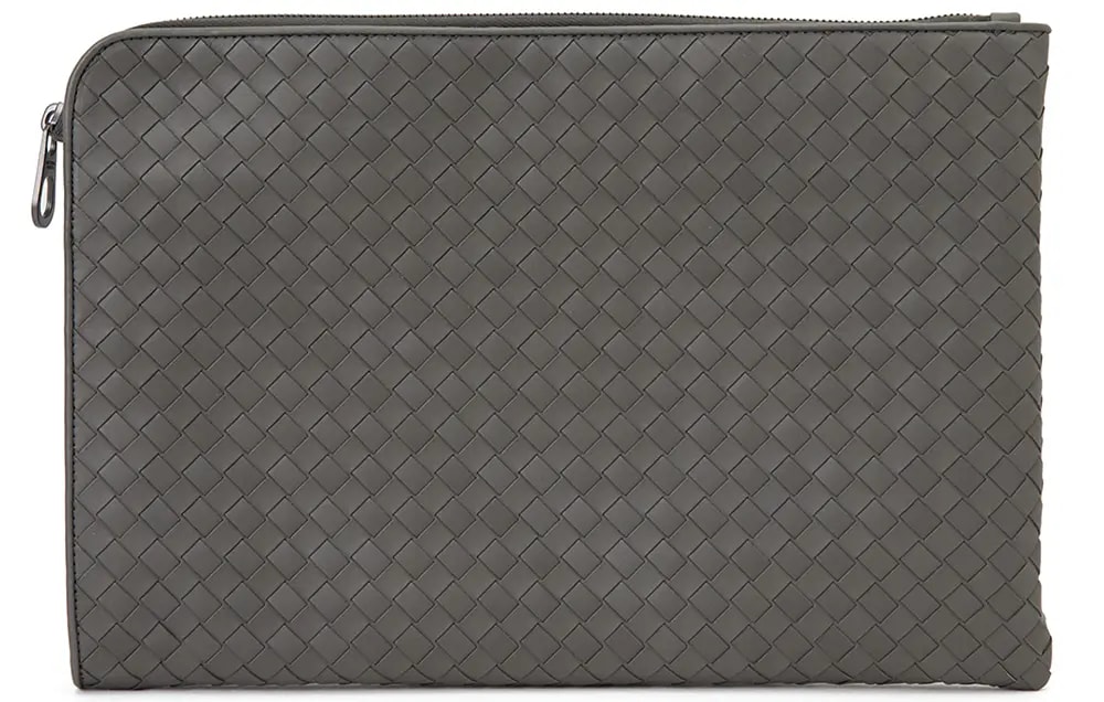 Ví Bottega Veneta Intrecciato Document 'Gray' 224052-V4651-1423 Ví Bottega Veneta Intrecciato Document 'Gray' 224052-V4651-1423