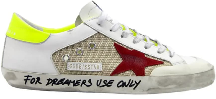 Giày Golden Goose Supperstar 'Beige Red' GMF00108 F002557 10909 Giày Golden Goose Supperstar 'Beige Red' GMF00108 F002557 10909