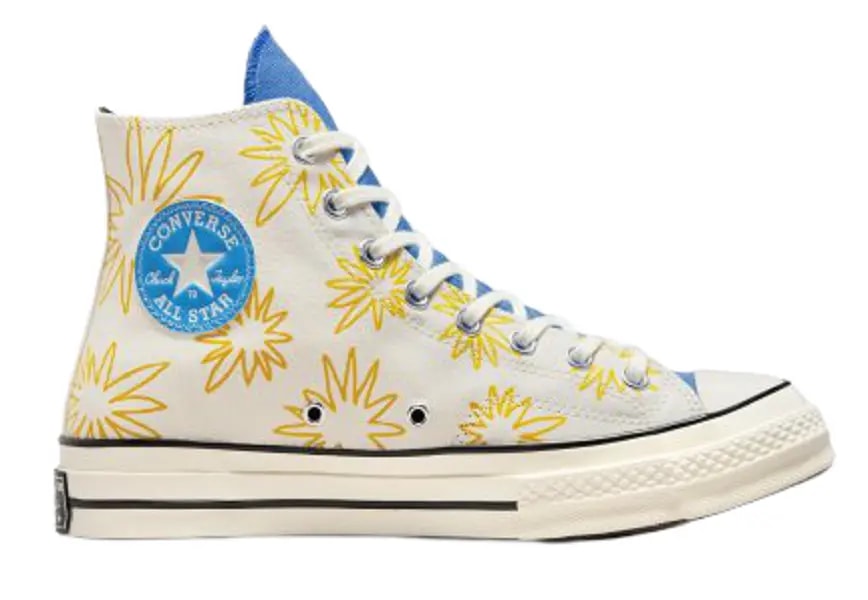 Giày Converse Chuck 70 High Sunny Floral Be Nice 172863C — kich-thuoc: 36.5 Giày Converse Chuck 70 High Sunny Floral Be Nice 172863C — kich-thuoc: 36.5