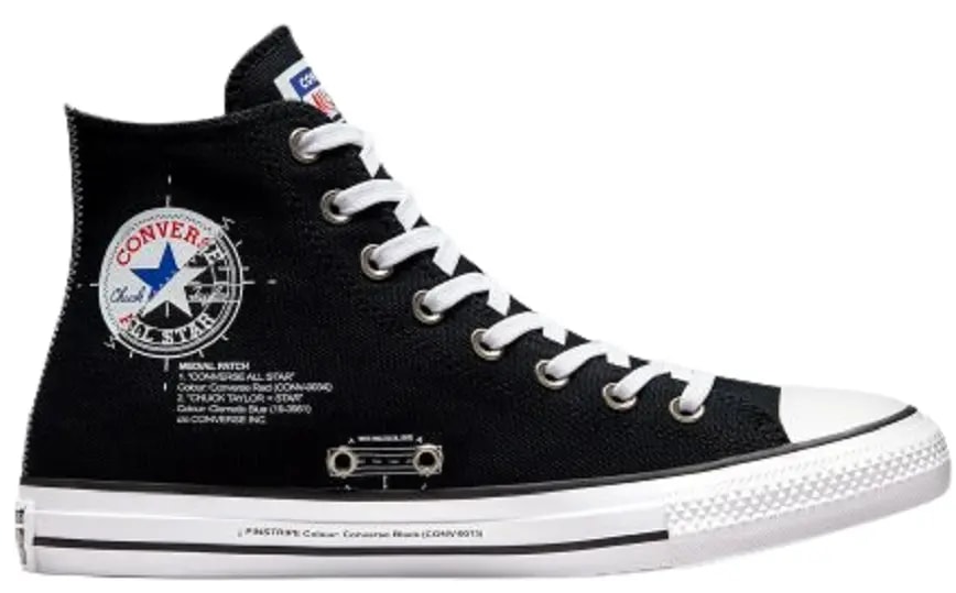Giày Converse Chuck Taylor Blueprint High Black A01588C — kich-thuoc: 41.5 Giày Converse Chuck Taylor Blueprint High Black A01588C — kich-thuoc: 41.5