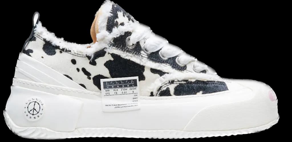 Giày xVESSEL G.O.P. 2.0 Marshmallow Lows 'Cow Print' F22X71B Giày xVESSEL G.O.P. 2.0 Marshmallow Lows 'Cow Print' F22X71B