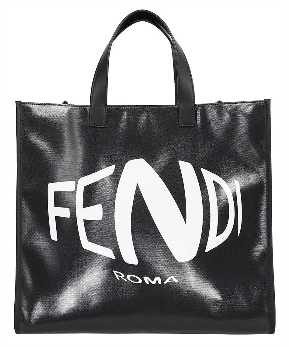 Túi Fendi Shopper With White Logo 'Black' 7VA390-AFSS-F1DG7 Túi Fendi Shopper With White Logo 'Black' 7VA390-AFSS-F1DG7