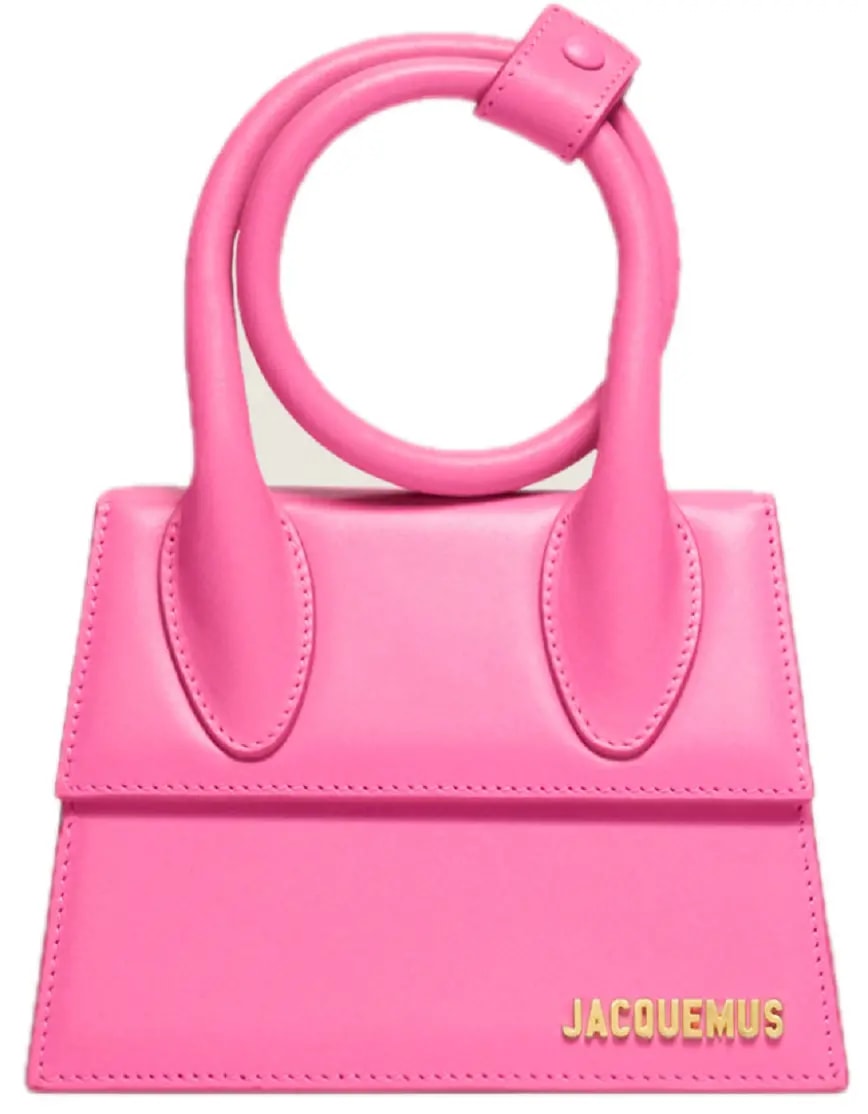 Túi Jacquemus Le Chiquito Noeud 'Pink' 213BA005-3060-430 — kich-thuoc: 18-x-13-5-cm Túi Jacquemus Le Chiquito Noeud 'Pink' 213BA005-3060-430 — kich-thuoc: 18-x-13-5-cm