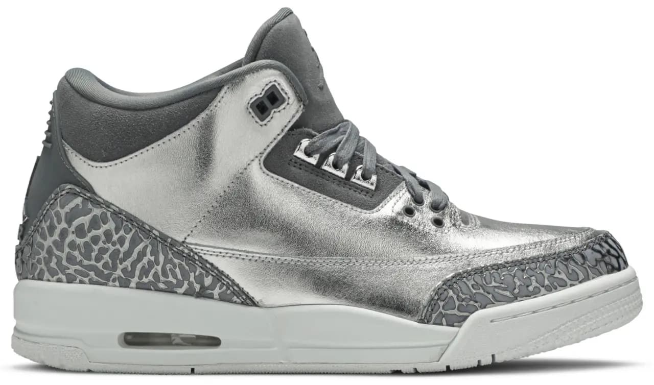 Giày Nike Air Jordan 3 Retro Premium HC GG 'Chrome' AA1243-020 Giày Nike Air Jordan 3 Retro Premium HC GG 'Chrome' AA1243-020