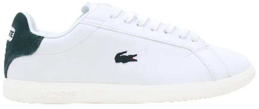 Giày Lacoste Leather Synthetic White Dark Green 738SFA0017-1R5 Giày Lacoste Leather Synthetic White Dark Green 738SFA0017-1R5