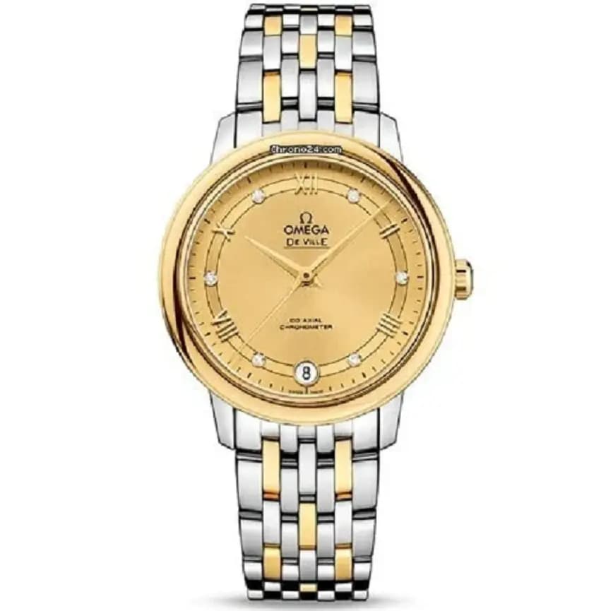 Đồng Hồ Omega De Ville Prestige 'Gold' 424-20-33-20-08-001 Đồng Hồ Omega De Ville Prestige 'Gold' 424-20-33-20-08-001