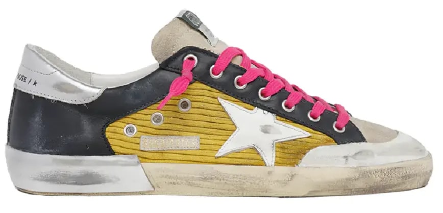 Giày Golden Goose Supper Star 'Yellow Black' GMF00107 F002091 81306 — kich-thuoc: lien-he-order Giày Golden Goose Supper Star 'Yellow Black' GMF00107 F002091 81306 — kich-thuoc: lien-he-order