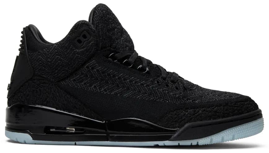 Giày Nike Air Jordan 3 Retro Flyknit 'Black' AQ1005-001 Giày Nike Air Jordan 3 Retro Flyknit 'Black' AQ1005-001