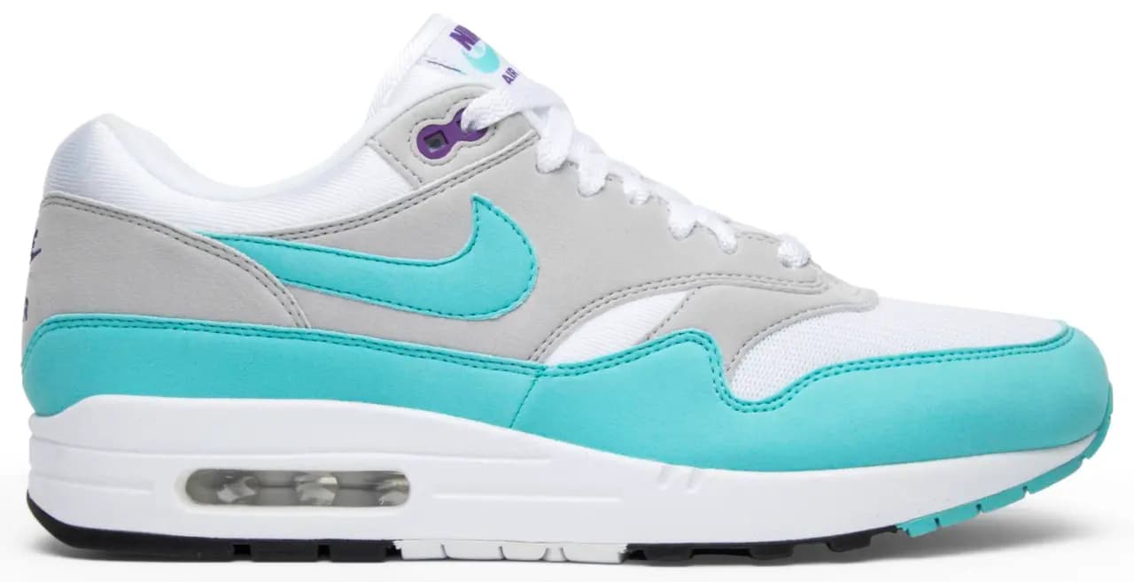 Giày Nike Air Max 1 Anniversary 'Aqua' 908375-105 Giày Nike Air Max 1 Anniversary 'Aqua' 908375-105