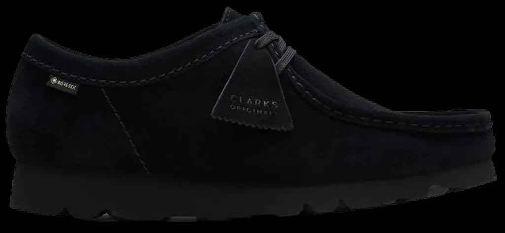 Giày Clarks Wallabee Gore-Tex 'Black Suede' 261-49449 Giày Clarks Wallabee Gore-Tex 'Black Suede' 261-49449