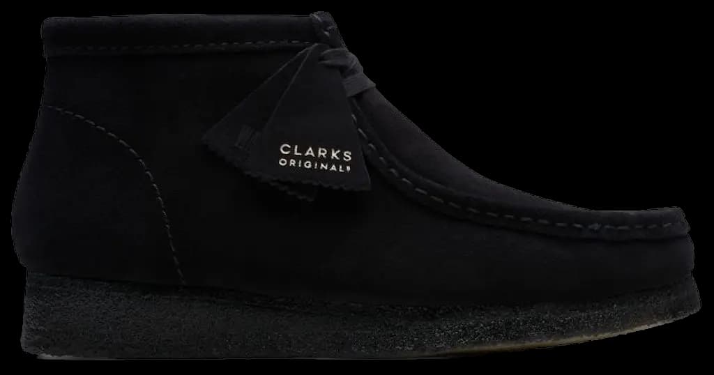 Giày Clarks Wallabee Boot 'Black Suede' 261-55517 Giày Clarks Wallabee Boot 'Black Suede' 261-55517