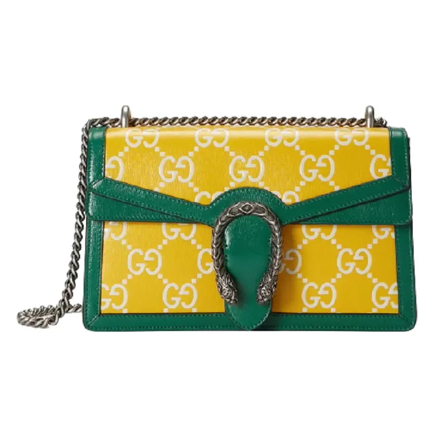 Túi Gucci Dionysus GG 'Yellow Green' Leather 400249-UGMBN-7263 Túi Gucci Dionysus GG 'Yellow Green' Leather 400249-UGMBN-7263