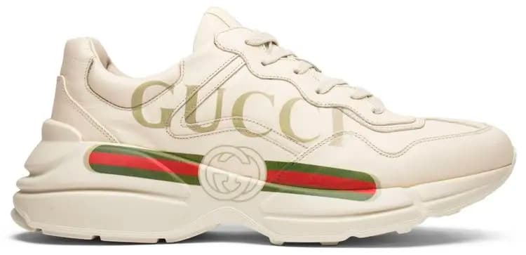 Giày Gucci Rhython Leather Sneaker 'Logo' 500877 DRW00 9522 Giày Gucci Rhython Leather Sneaker 'Logo' 500877 DRW00 9522