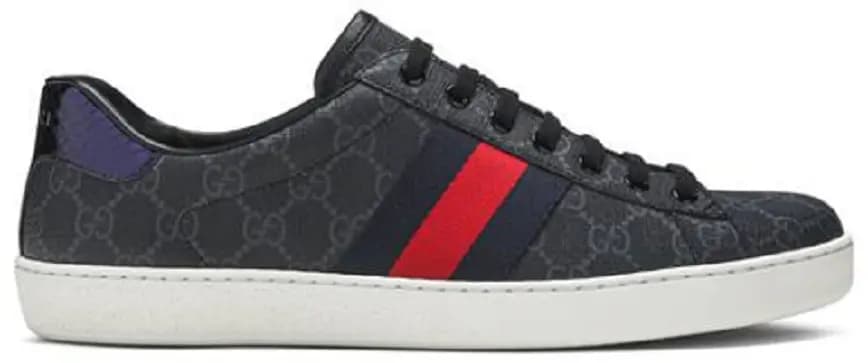Giày Gucci Ace GG Supreme 'Black Grey' 429445-K2LH0-1130 Giày Gucci Ace GG Supreme 'Black Grey' 429445-K2LH0-1130