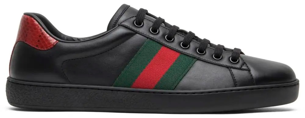 Giày Gucci Ace Leather 'Black' 386750 A38D0 1078 — kich-thuoc: lien-he-order Giày Gucci Ace Leather 'Black' 386750 A38D0 1078 — kich-thuoc: lien-he-order