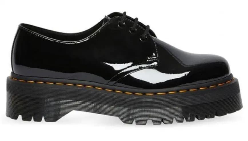 Giày Dr. Martens Wmns 1461 Patent Platform Quad Black 26647001 Giày Dr. Martens Wmns 1461 Patent Platform Quad Black 26647001