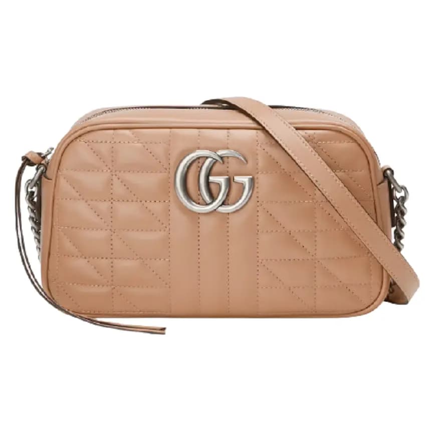 Túi Gucci GG Marmont Small Shoulder Rose Beige Leather 447632-UM8BN-2754 Túi Gucci GG Marmont Small Shoulder Rose Beige Leather 447632-UM8BN-2754