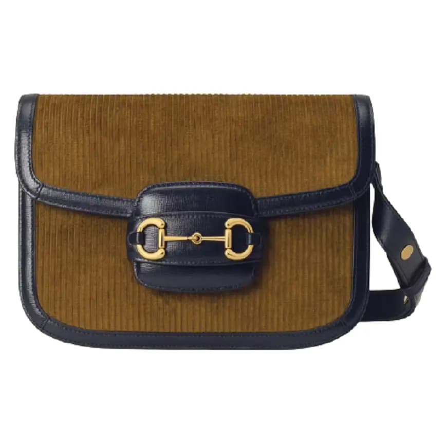Túi Gucci Horsebit 1955 Small Brown Corduroy 602204-2S8AG-2860 Túi Gucci Horsebit 1955 Small Brown Corduroy 602204-2S8AG-2860