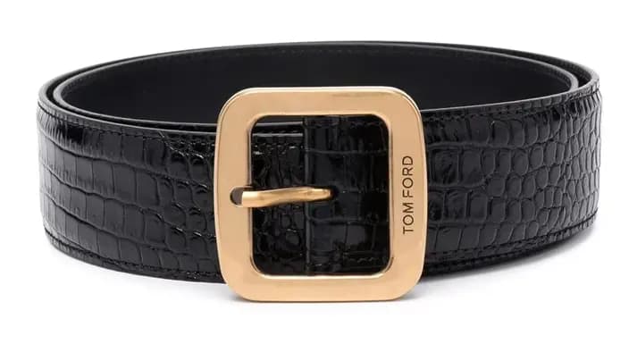 Thắt lưng Tom Ford Men's Belt Black TB267D-LCL168U-9000 Thắt lưng Tom Ford Men's Belt Black TB267D-LCL168U-9000