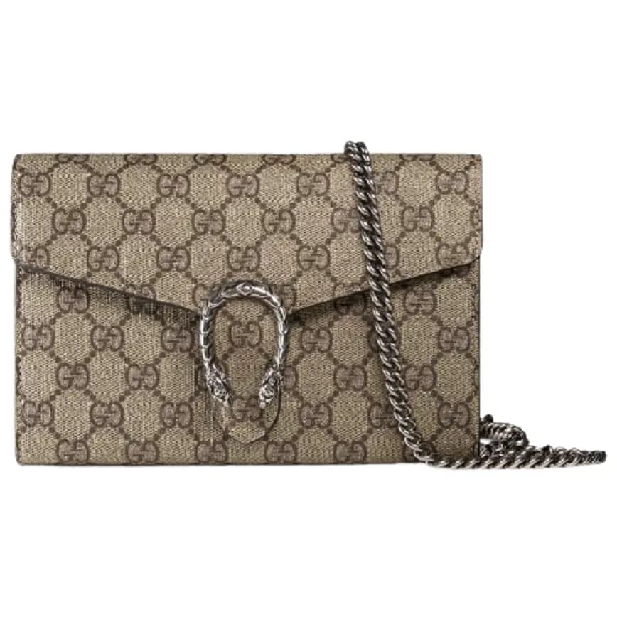 Túi Gucci Dionysus GG Supreme Chain Wallet 401231 KHNSN 8642 Túi Gucci Dionysus GG Supreme Chain Wallet 401231 KHNSN 8642