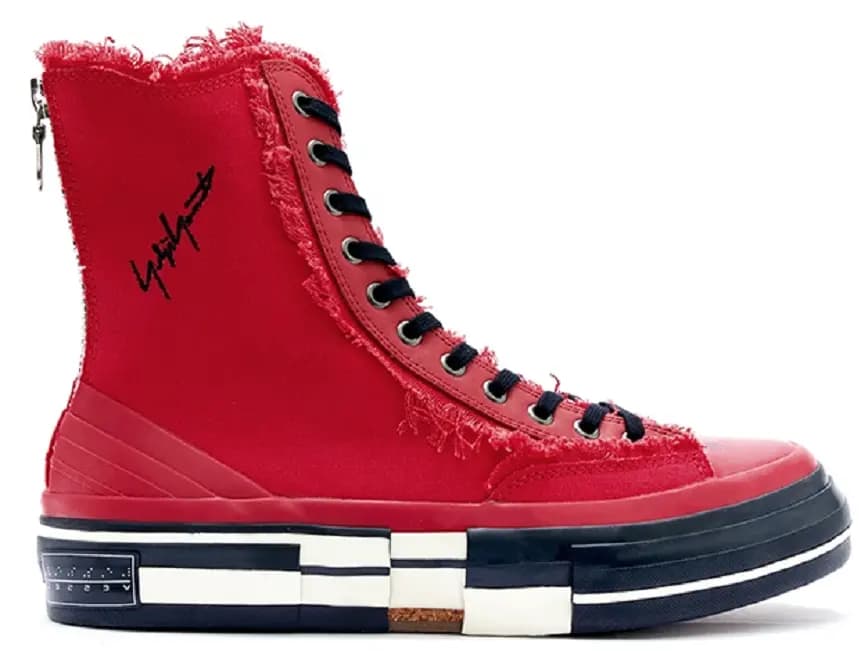 Giày Xvessel G.O.P. Highs for Yohji Yamamoto Red FN-E04-063-1 Giày Xvessel G.O.P. Highs for Yohji Yamamoto Red FN-E04-063-1