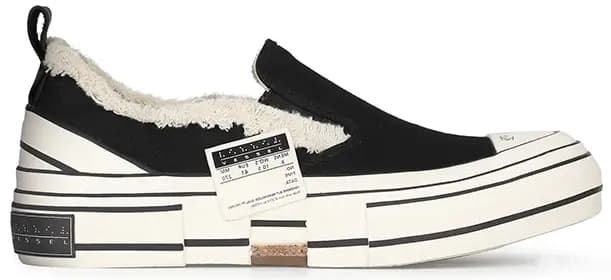 Giày XVESSEL G.O.P. Black Slip On S21X16B Giày XVESSEL G.O.P. Black Slip On S21X16B