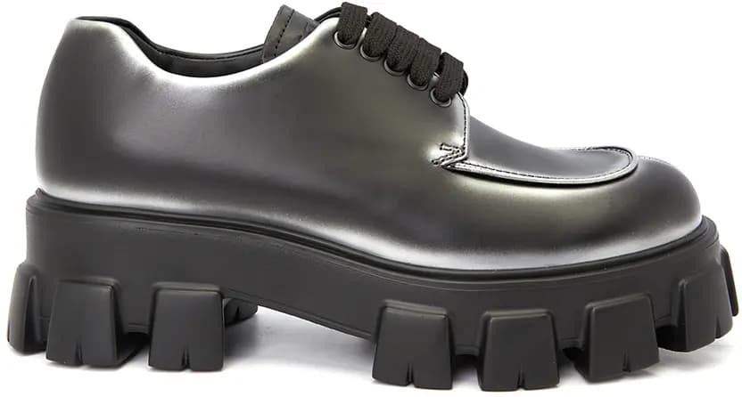 Giày Prada Monolith Nuance Lace Up 'Black' 2EE356-3LMH-F0I89 Giày Prada Monolith Nuance Lace Up 'Black' 2EE356-3LMH-F0I89