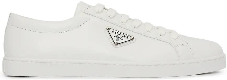 Giày Prada Logo Brushed 'White' 2EE376-3F0E-F0009 Giày Prada Logo Brushed 'White' 2EE376-3F0E-F0009