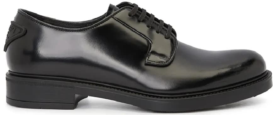 Giày Prada Brushed Triangle Logo 'Black' 2EG394-055-F0002 Giày Prada Brushed Triangle Logo 'Black' 2EG394-055-F0002