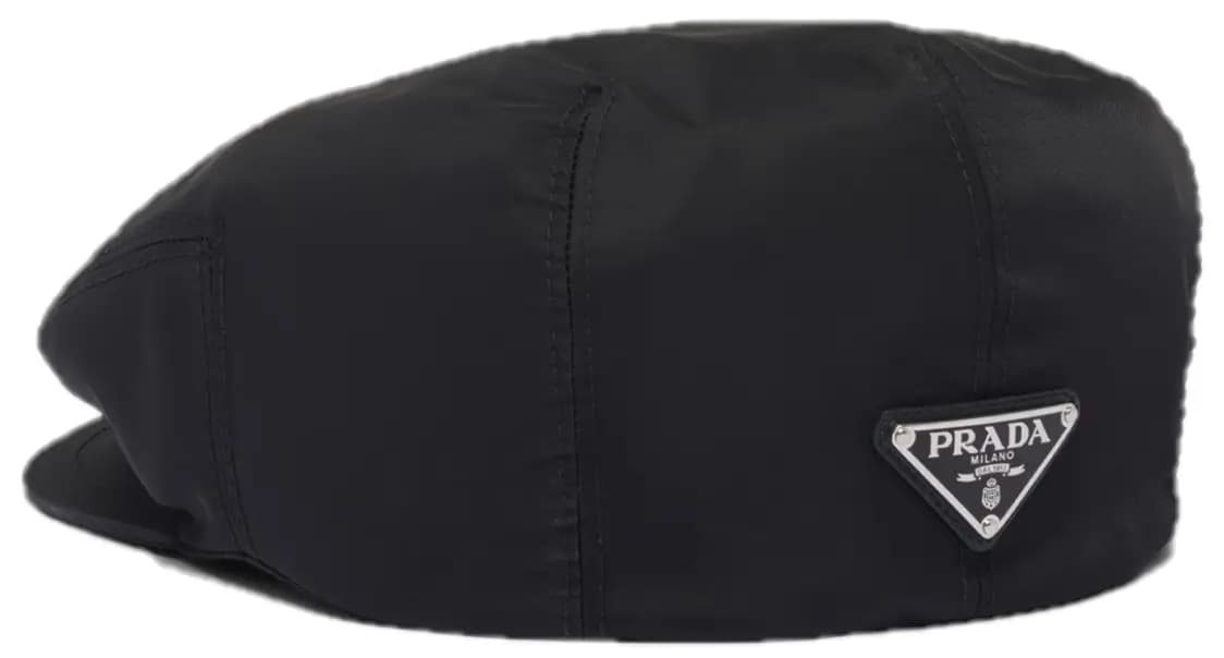 Mũ Prada Beret Re-nylon 'Black' 2HC224-2DMI-F0002 Mũ Prada Beret Re-nylon 'Black' 2HC224-2DMI-F0002