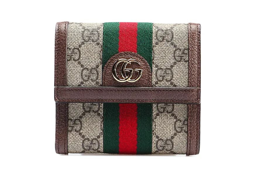 Ví Gucci GG Supreme Ophidia French Flap Wallet 523173 96IWG 8745 Ví Gucci GG Supreme Ophidia French Flap Wallet 523173 96IWG 8745