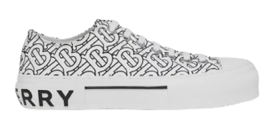 Giày Burberry Monogram Print Cotton 'Optic White' 80505111 — kich-thuoc: 37 Giày Burberry Monogram Print Cotton 'Optic White' 80505111 — kich-thuoc: 37