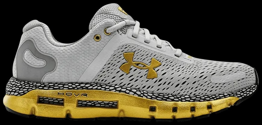 Giày Under Armour HOVR Infinite 2 'Grey Metallic Gold Luster' 3022587-108 — kich-thuoc: lien-he-order Giày Under Armour HOVR Infinite 2 'Grey Metallic Gold Luster' 3022587-108 — kich-thuoc: lien-he-order