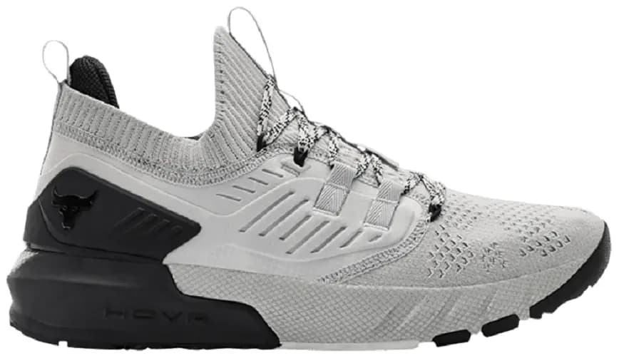 Giày Under Armour Project Rock 3 'Halo Grey Black' 3023004-100 Giày Under Armour Project Rock 3 'Halo Grey Black' 3023004-100