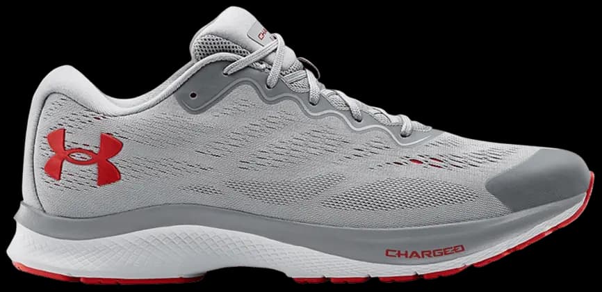 Giày Under Armour Charged Bandit 6 'Mod Grey Versa Red' 3023019-104 Giày Under Armour Charged Bandit 6 'Mod Grey Versa Red' 3023019-104