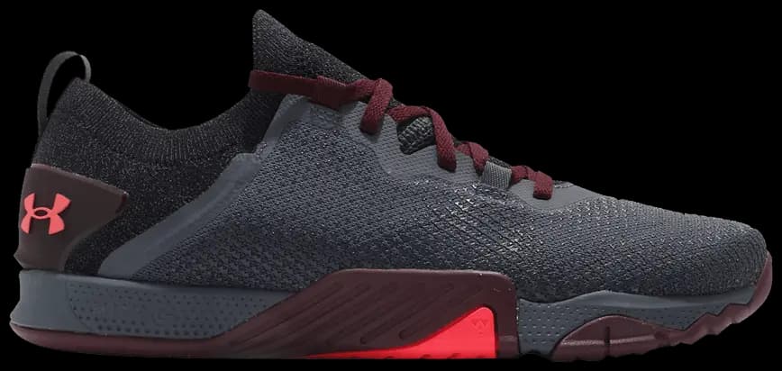 Giày Under Armour TriBase Reign 3 'Pitch Grey Venom Red' 3023698-101 Giày Under Armour TriBase Reign 3 'Pitch Grey Venom Red' 3023698-101