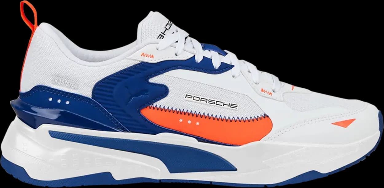 Giày Puma RS-Fast x Porsche Legacy 'White Blue Orange' 307358-02 Giày Puma RS-Fast x Porsche Legacy 'White Blue Orange' 307358-02