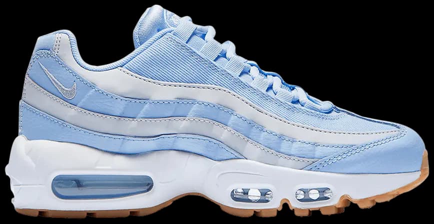 Giày Nike Air Max 95 'Baby Blue Royal Tint Pure Platinum' 307960-403 Giày Nike Air Max 95 'Baby Blue Royal Tint Pure Platinum' 307960-403