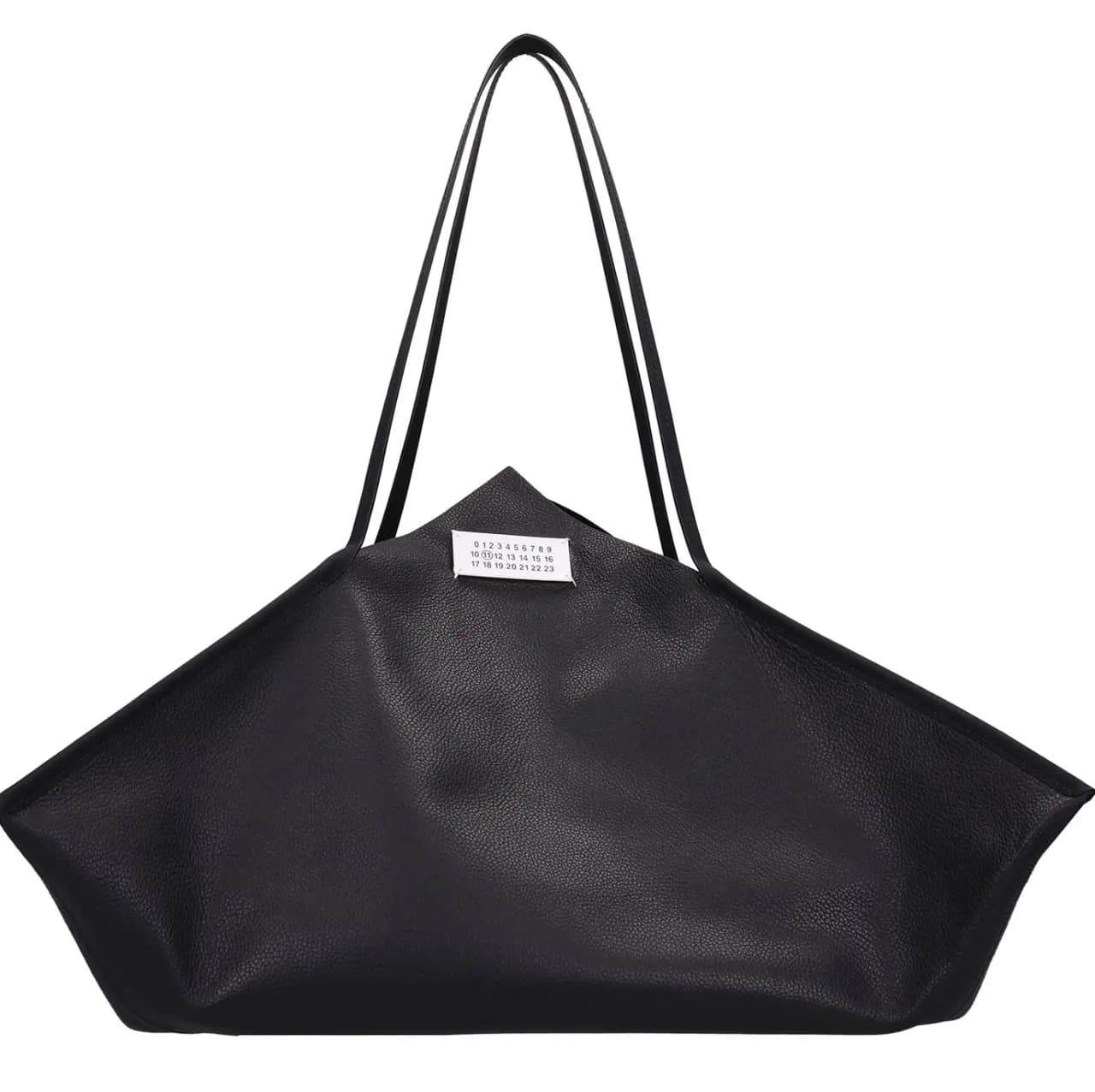 Túi Maison Margiela Tote In Black Leather S56WC0130P3490T8013 Túi Maison Margiela Tote In Black Leather S56WC0130P3490T8013